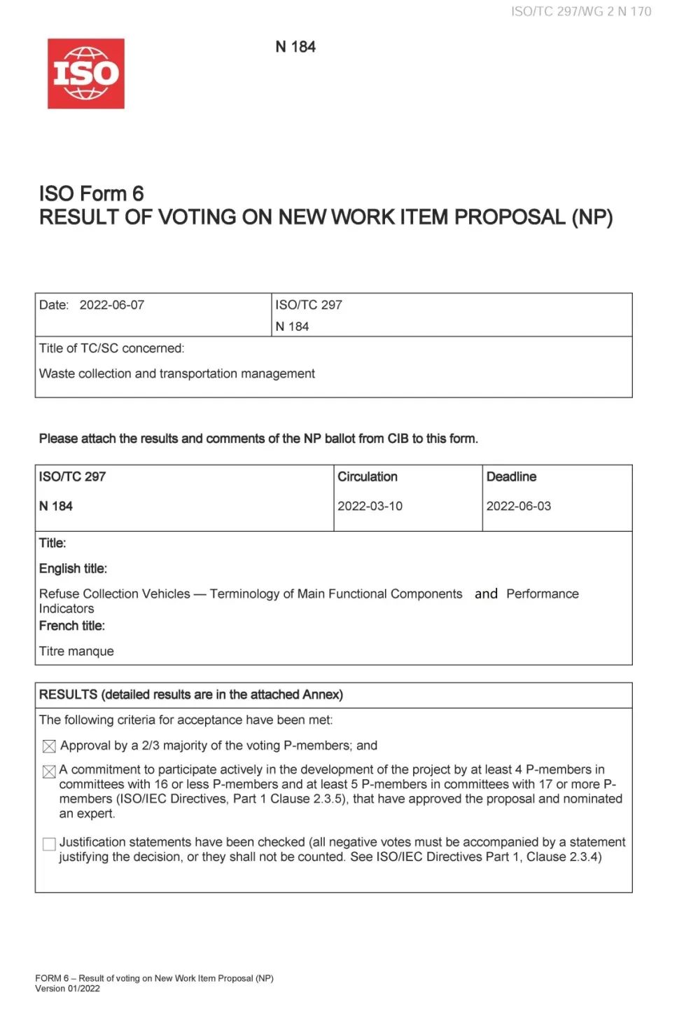 标准领跑行业丨公海jc710环境代表中国获得环卫首个国际标准立项！